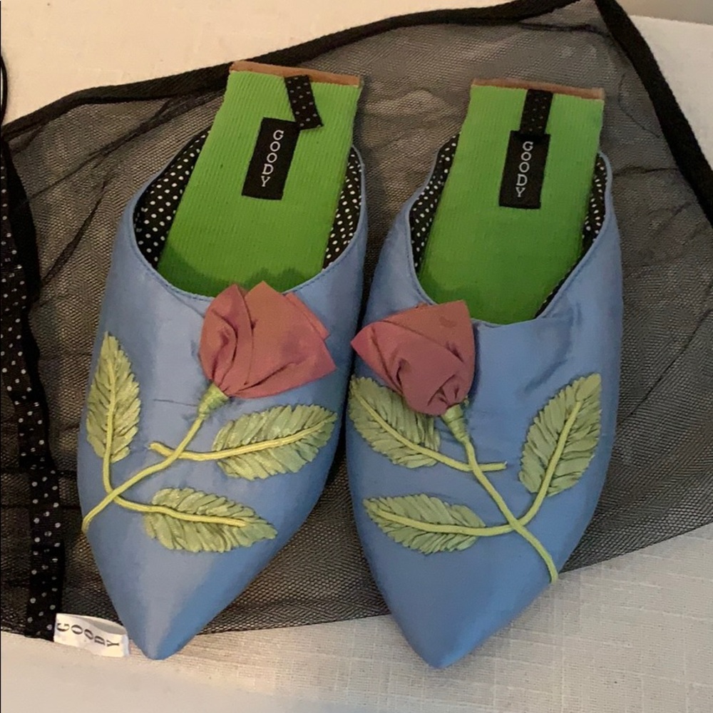 Goody Goody Silk Slippers